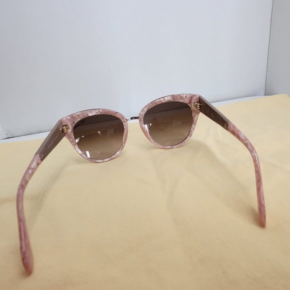 BLUMARINE Donna Eyewear SBM750S (0AQQ) 54/19 Brown Gradient Pink Marrone main image 4